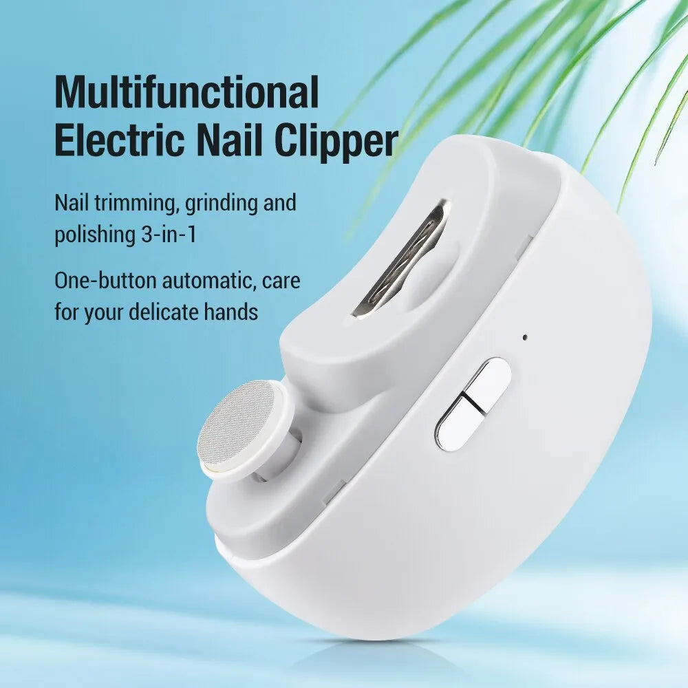 SmartTrim™ Electric Nail Clipper and Polish - 2 in 1