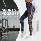 Holoox Side Hollow Yoga Pants