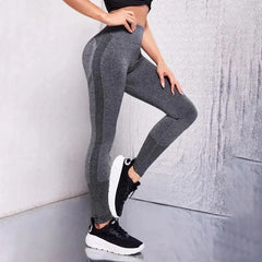 High Waisted Seamless Yoga Leggings